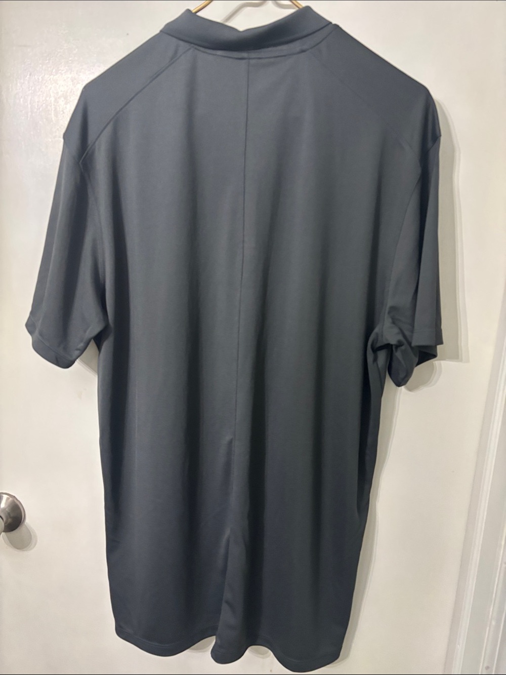 Nike Black Polo with Blue Detroit Lions Logo - Picture 3 of 7